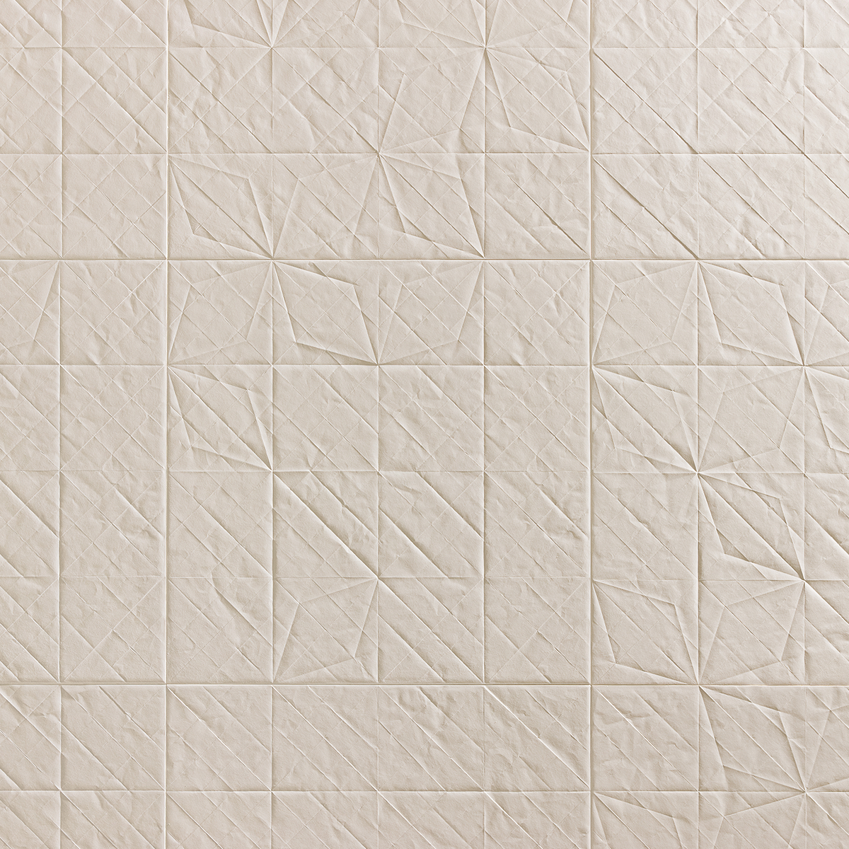 FOLDED BY RAW EDGES