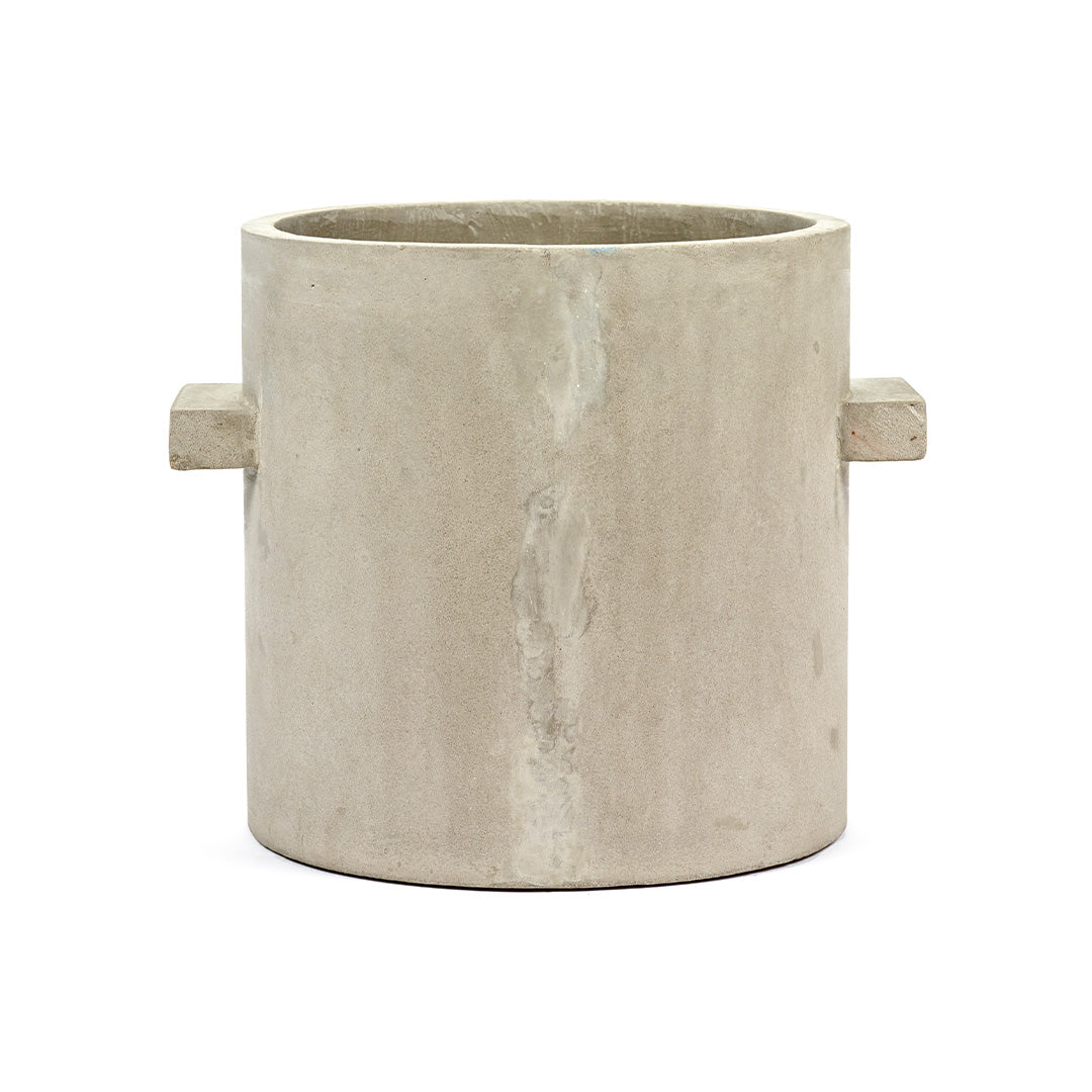 POT CONCRETE ROND NATUREL