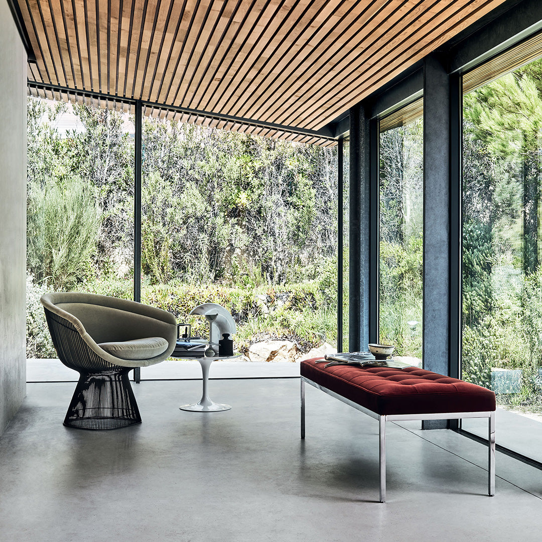 FLORENCE KNOLL THREE SEAT BENCH