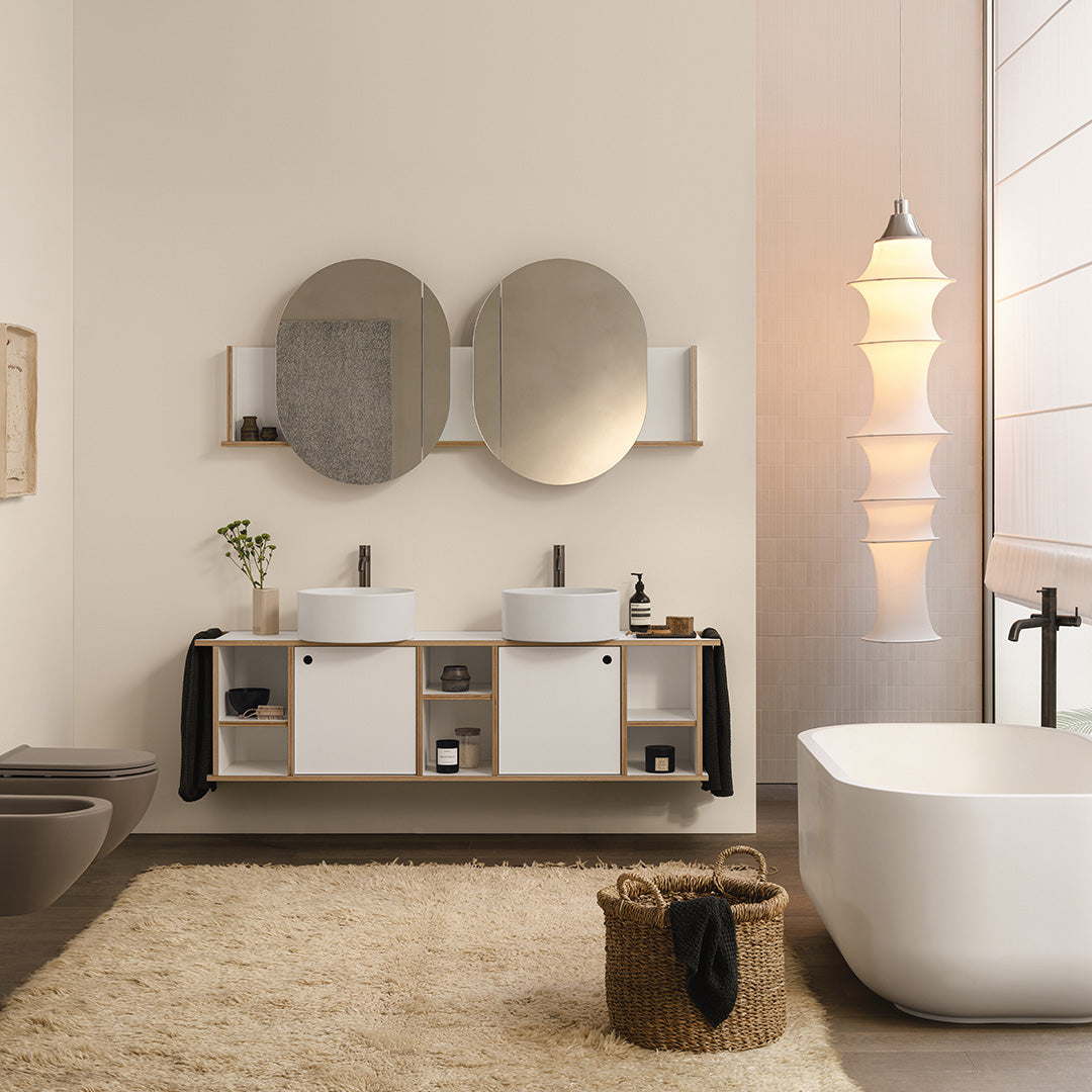 THEO 175 WITH 2 DOORS AND 3 OPEN COMPARTMENTS