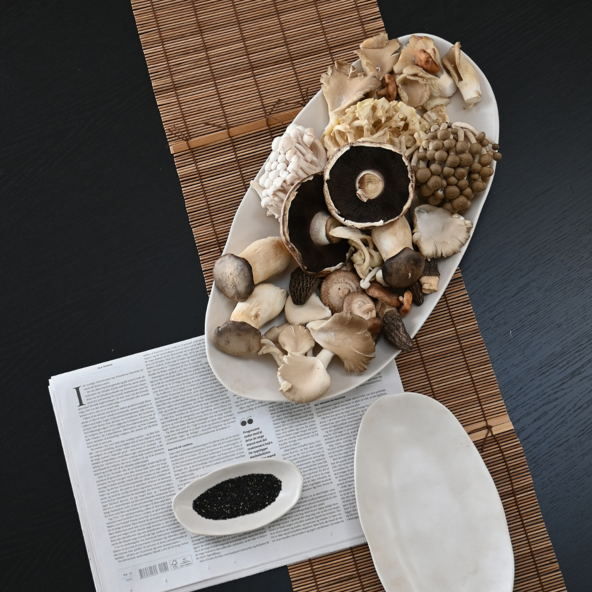 NATIVE OVAL TRAY MEDIO