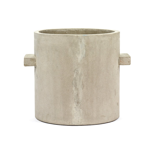 POT CONCRETE ROND NATUREL