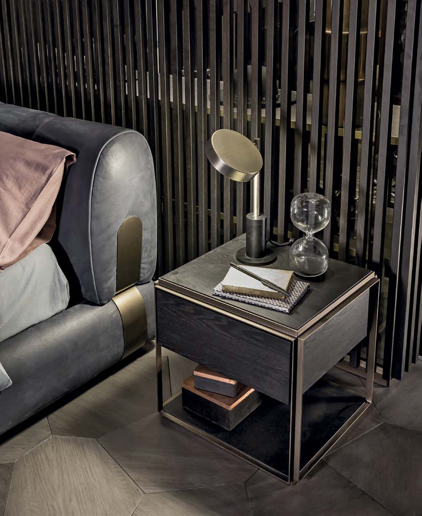 FRAME BESIDE TABLE
