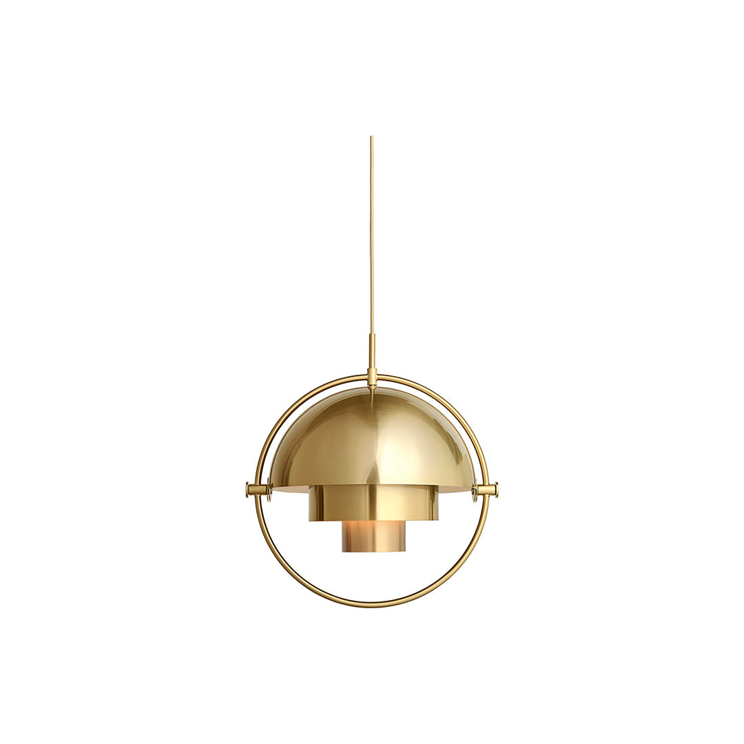 MULTI-LITE BRASS PENDANT LAMP