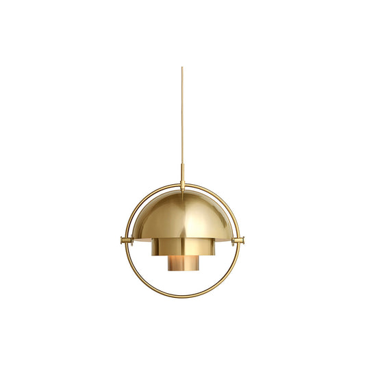 MULTI-LITE BRASS PENDANT LAMP