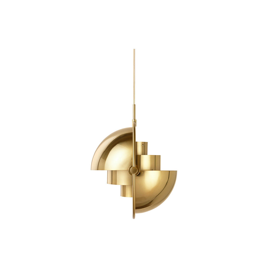 MULTI-LITE BRASS PENDANT LAMP