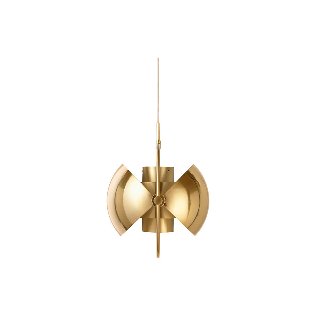 MULTI-LITE BRASS PENDANT LAMP