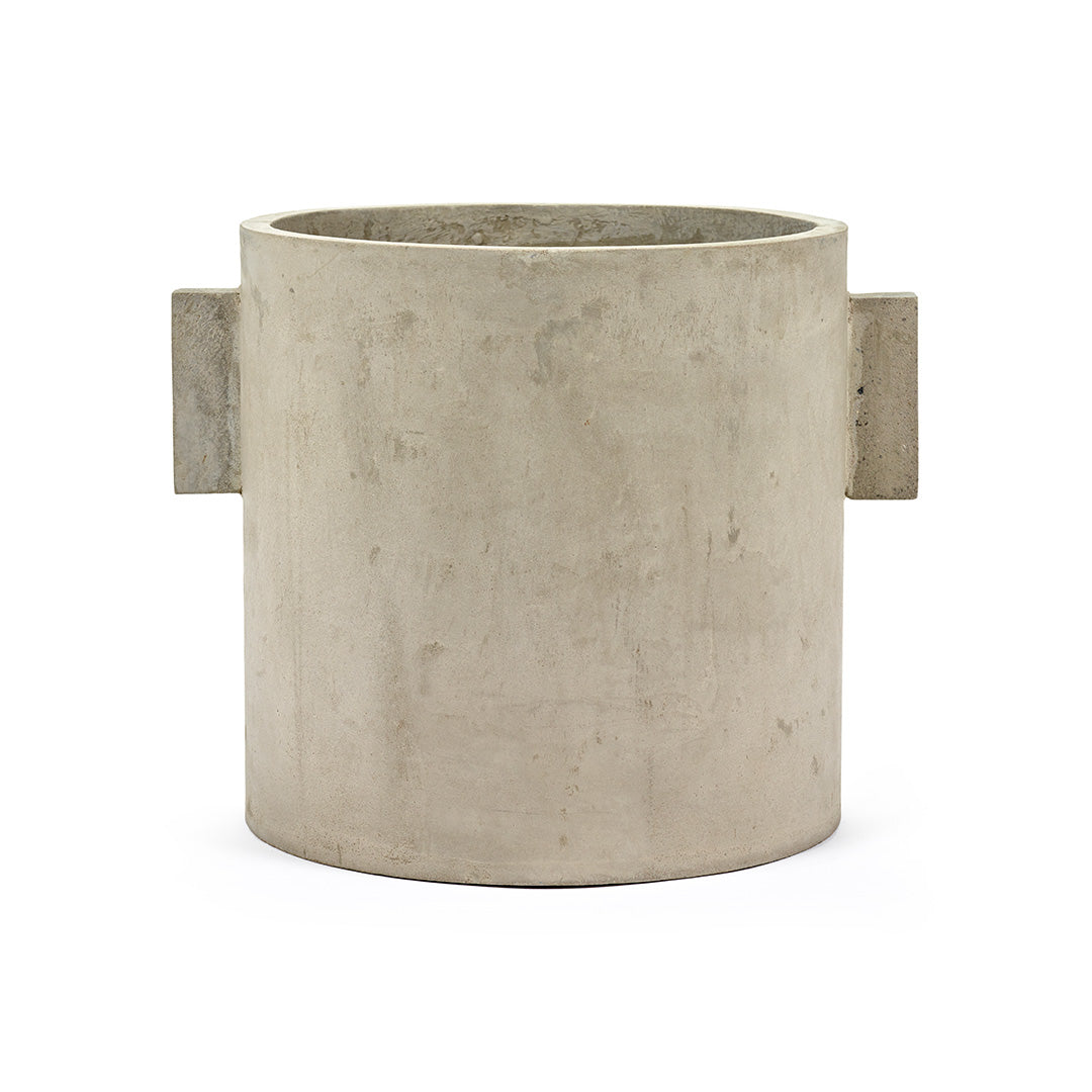 POT CONCRETE ROND NATUREL