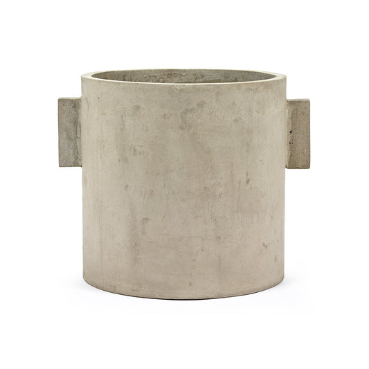 POT CONCRETE ROND NATUREL