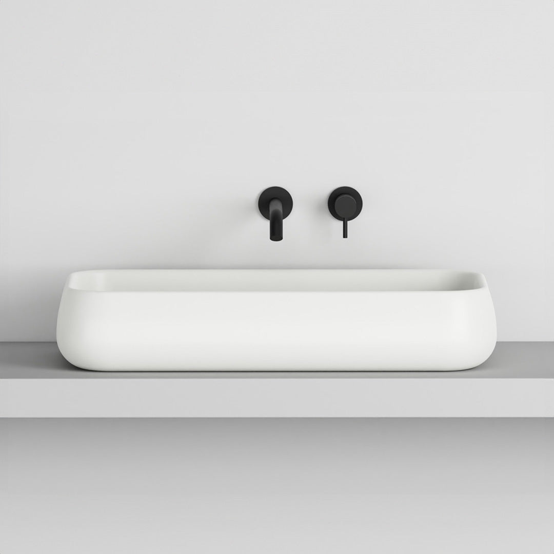 SHUI RECTANGULAR ON TOP WASHBASIN 80