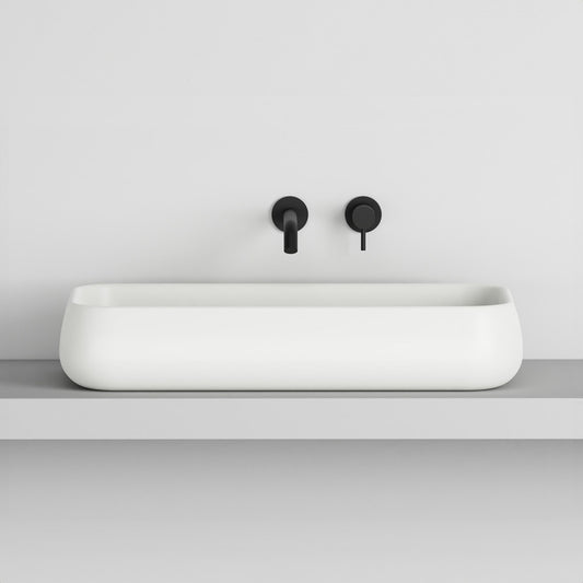SHUI RECTANGULAR ON TOP WASHBASIN 80