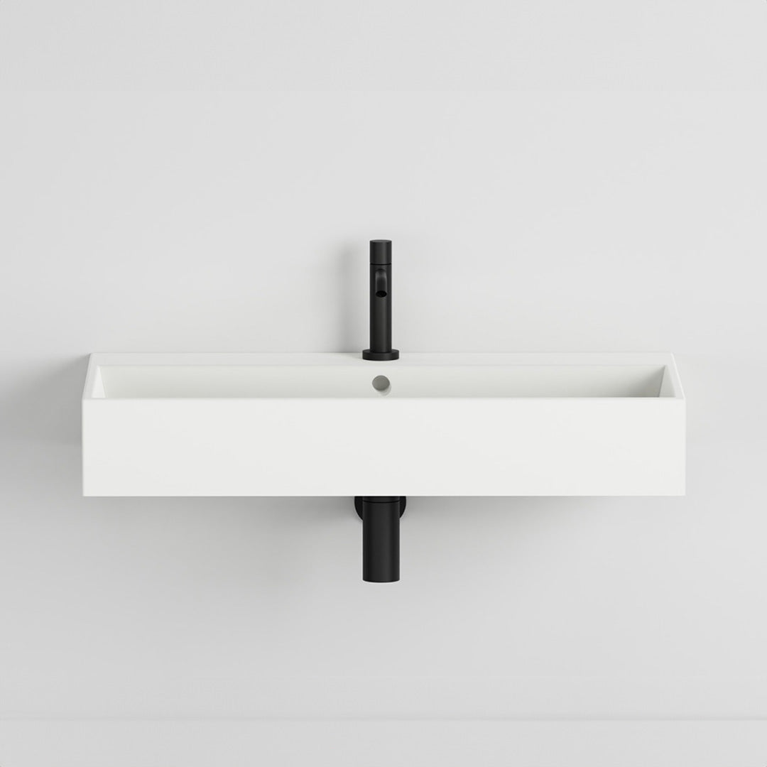 SMILE RECTANGULAR WASHBASIN 80
