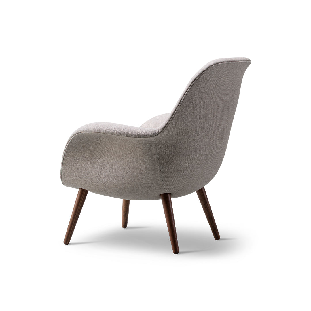 SWOON LOUNGE PETIT WOOD BASE CHAIR - MODEL 1774