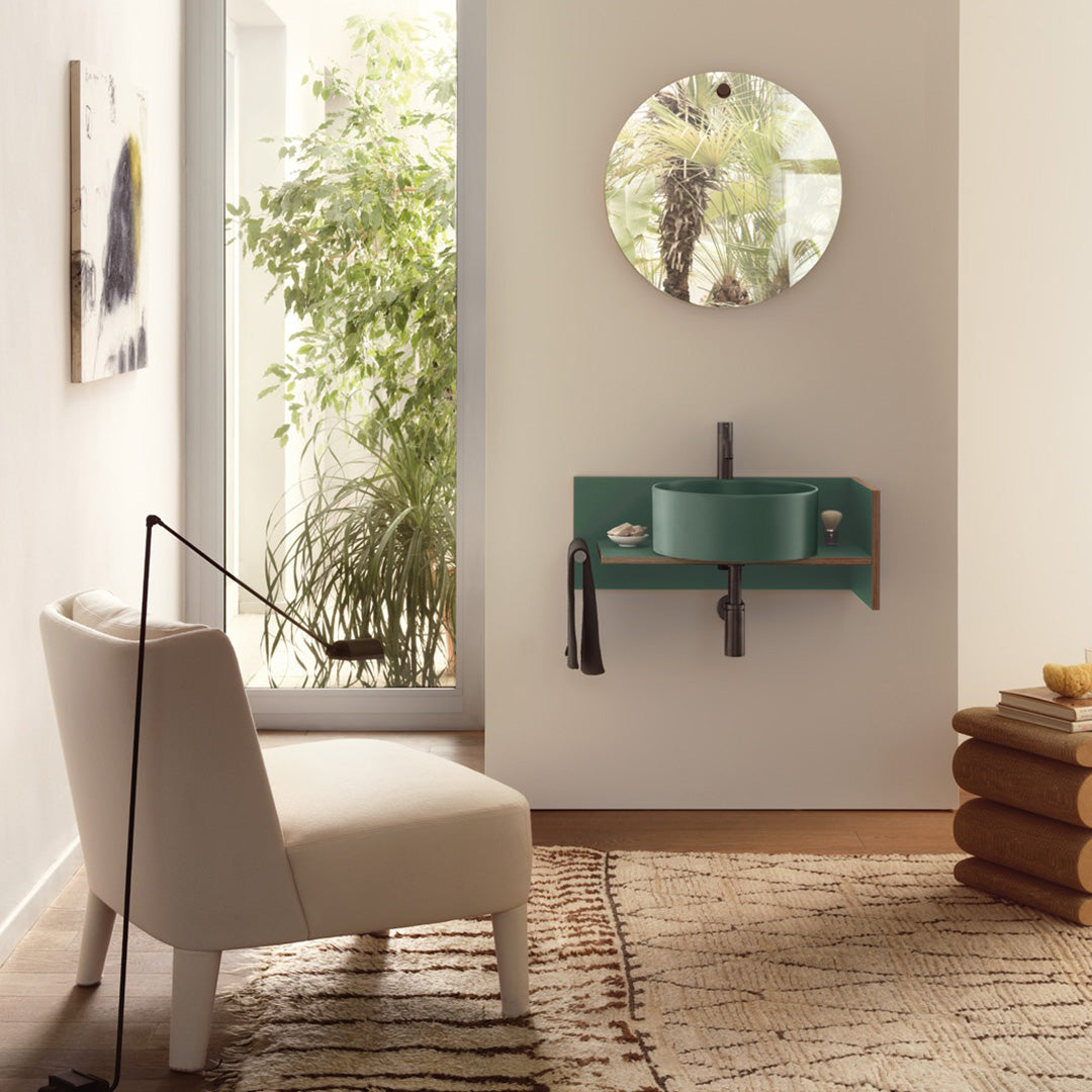 THEO 70 - WASHBASIN WITH THE FRAMEWORK