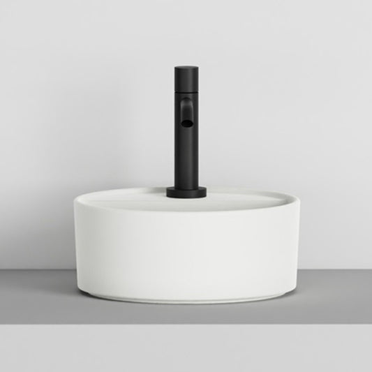 ROUND WASHBASIN WITH ONE HOLE