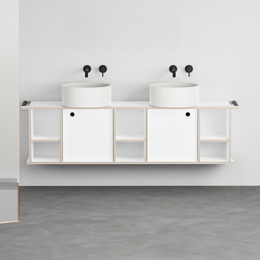 THEO 175 WITH 2 DOORS AND 3 OPEN COMPARTMENTS