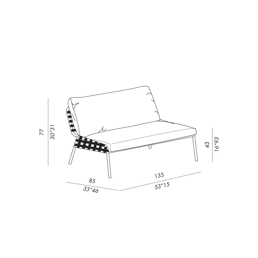 ZOE AIR SMALL SOFA