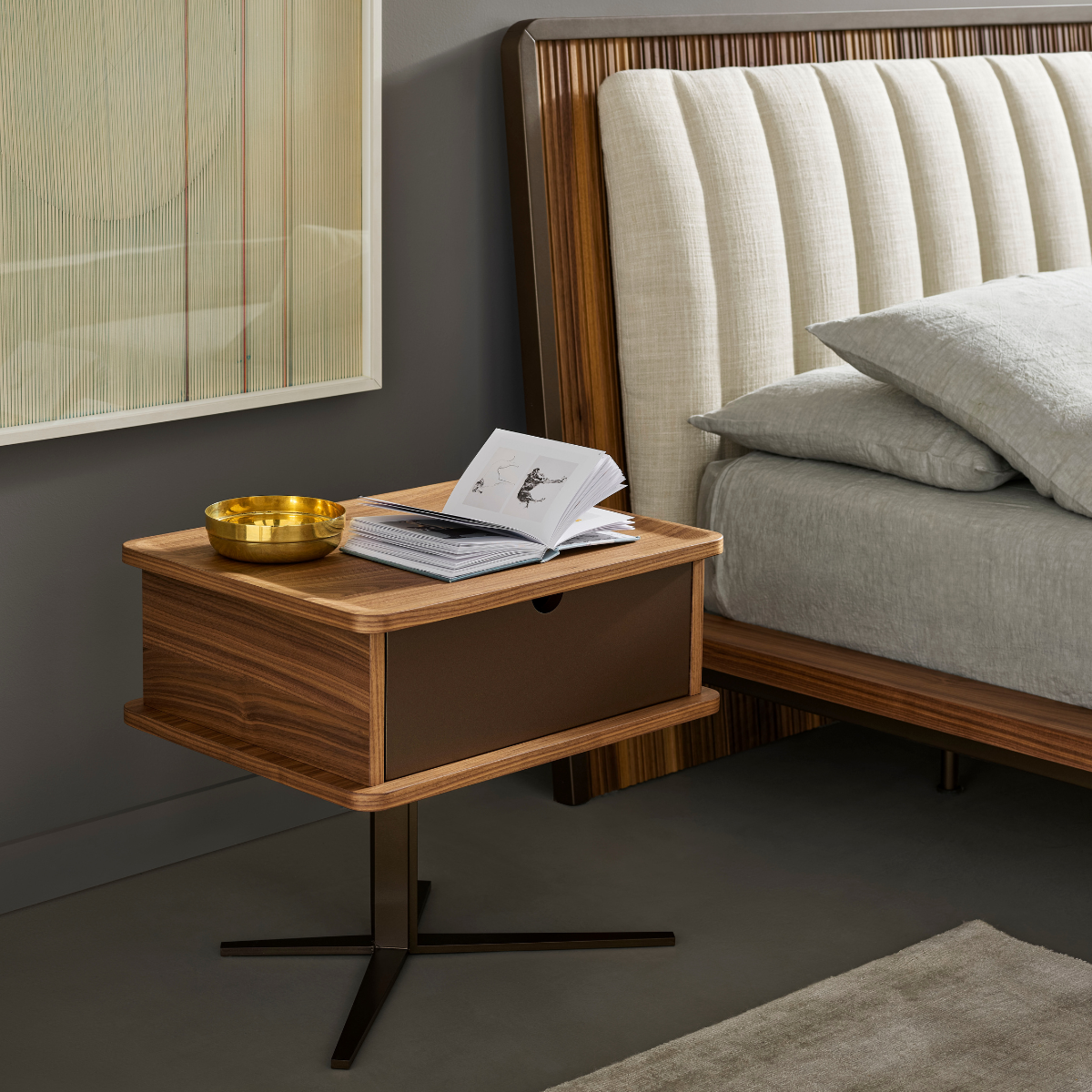 NELSON BEDSIDE TABLE