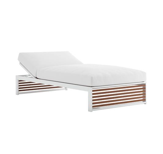 OUTDOOR DNA TEAK CHILLBED 100