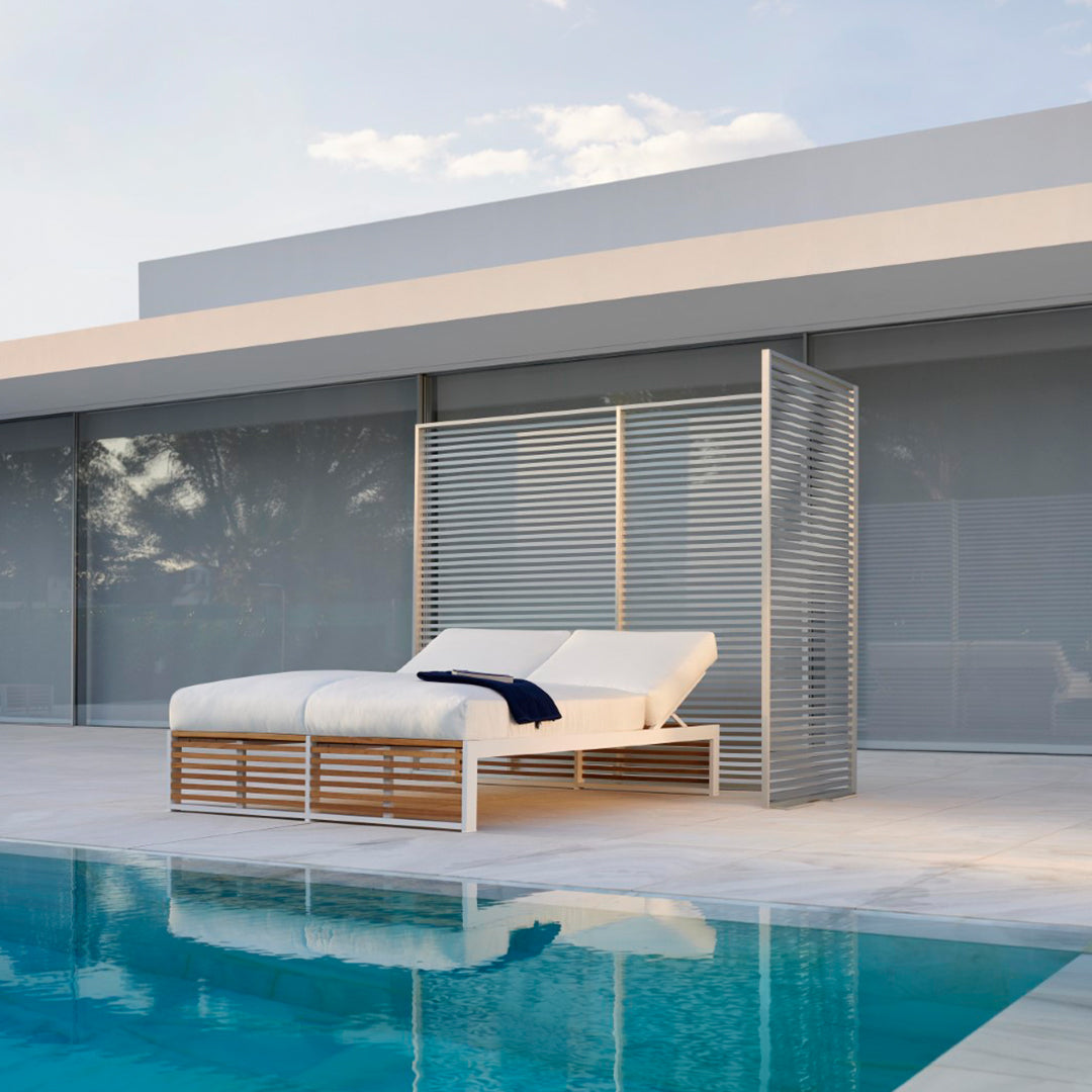 OUTDOOR DNA TEAK CHILLBED 200