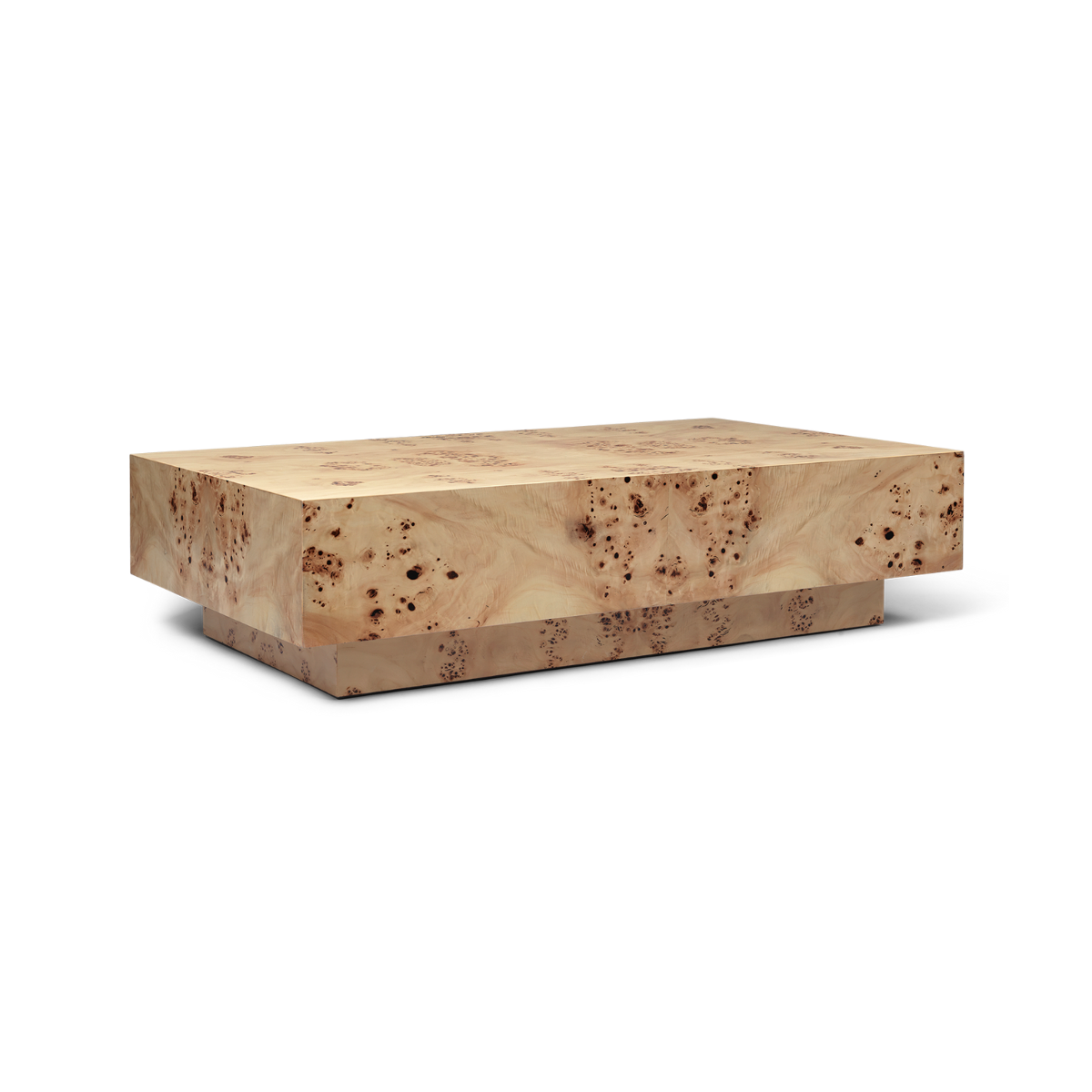 BURL COFFEE TABLE
