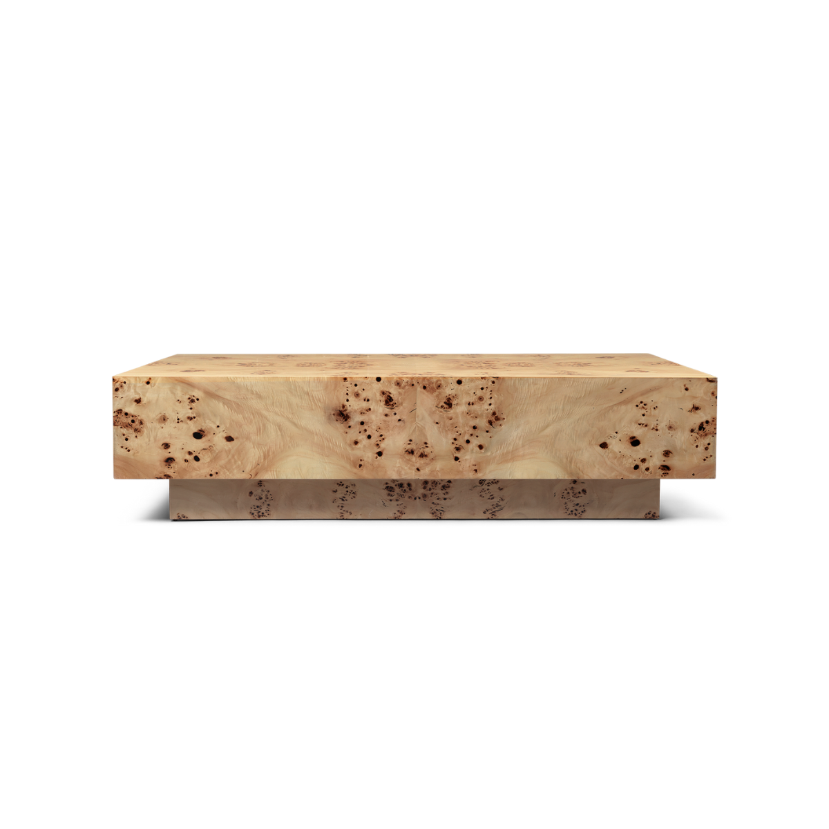 BURL COFFEE TABLE