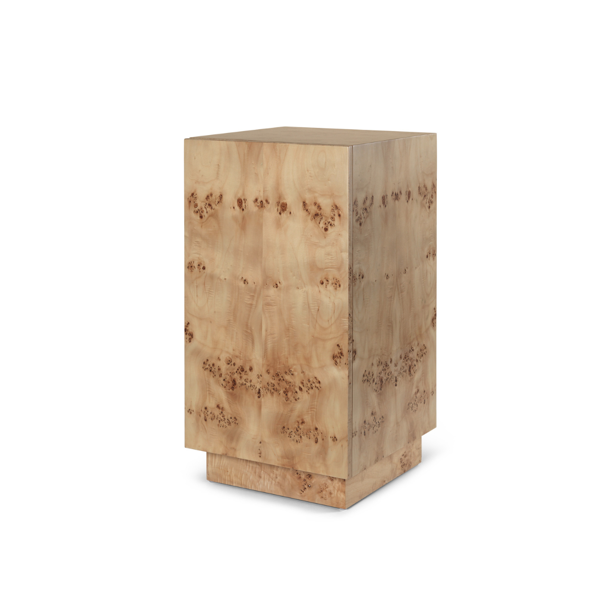 BURL SIDE TABLE