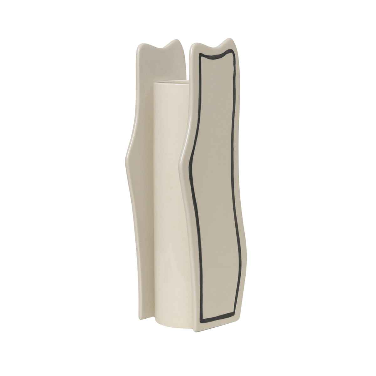 PASTE VASE - SLIM - OFF WHITE