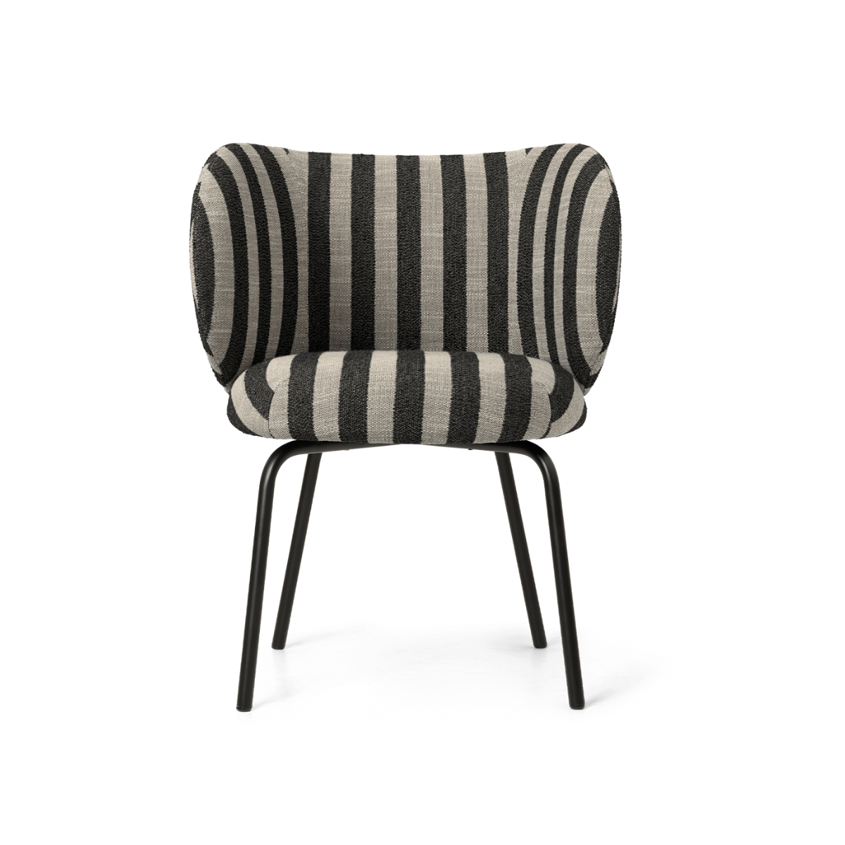 RICO DINING CHAIR - BLACK - LOUISIANA