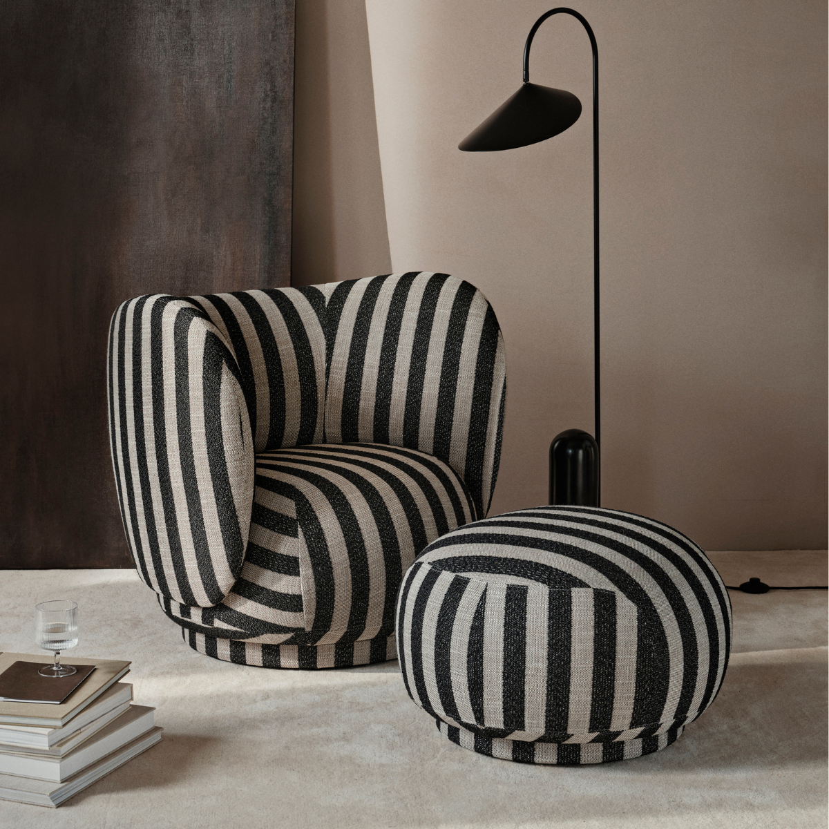 RICO LOUNGE CHAIR - LOUISIANA