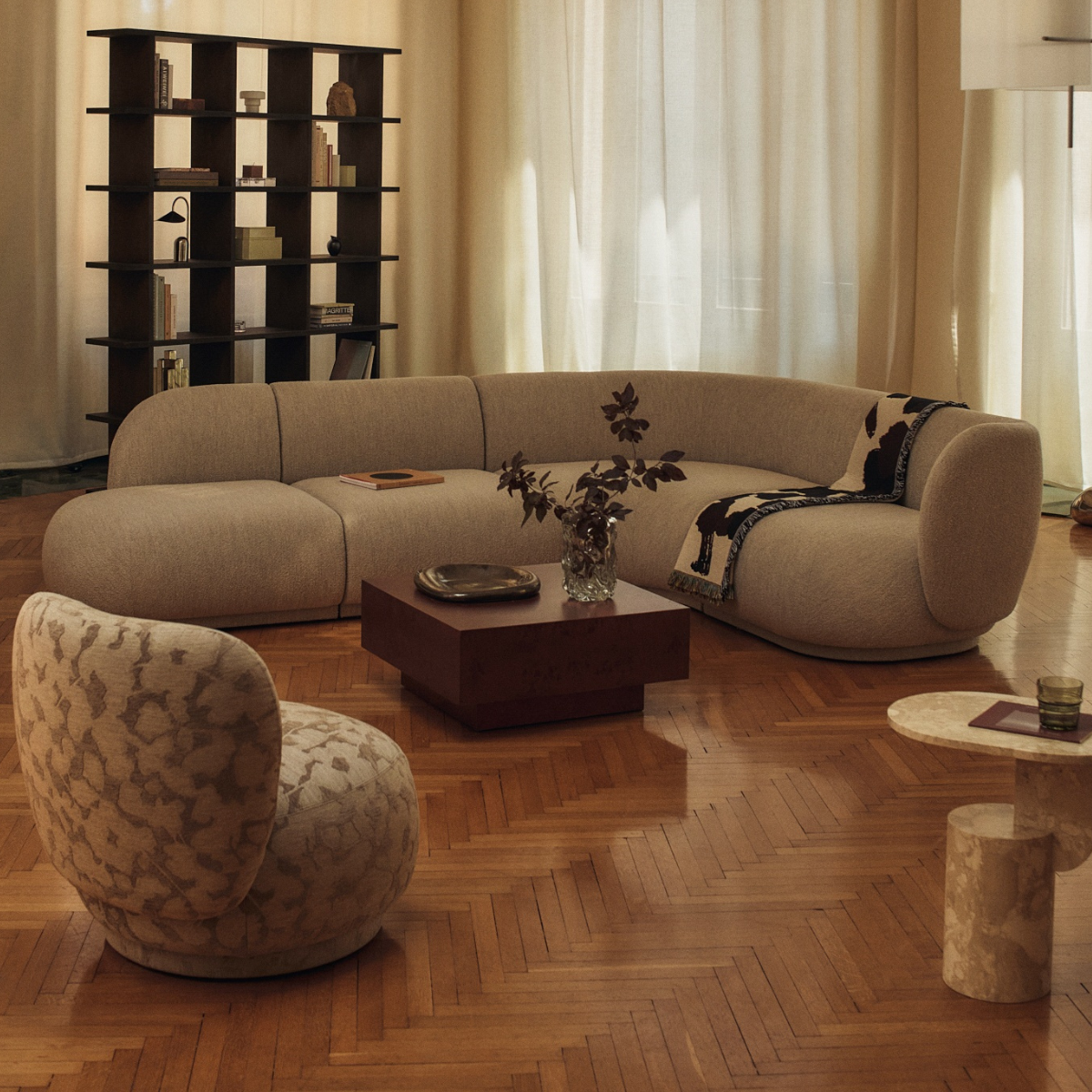 RICO PICCOLO LOUNGE CHAIR - SWIVEL - CILLA