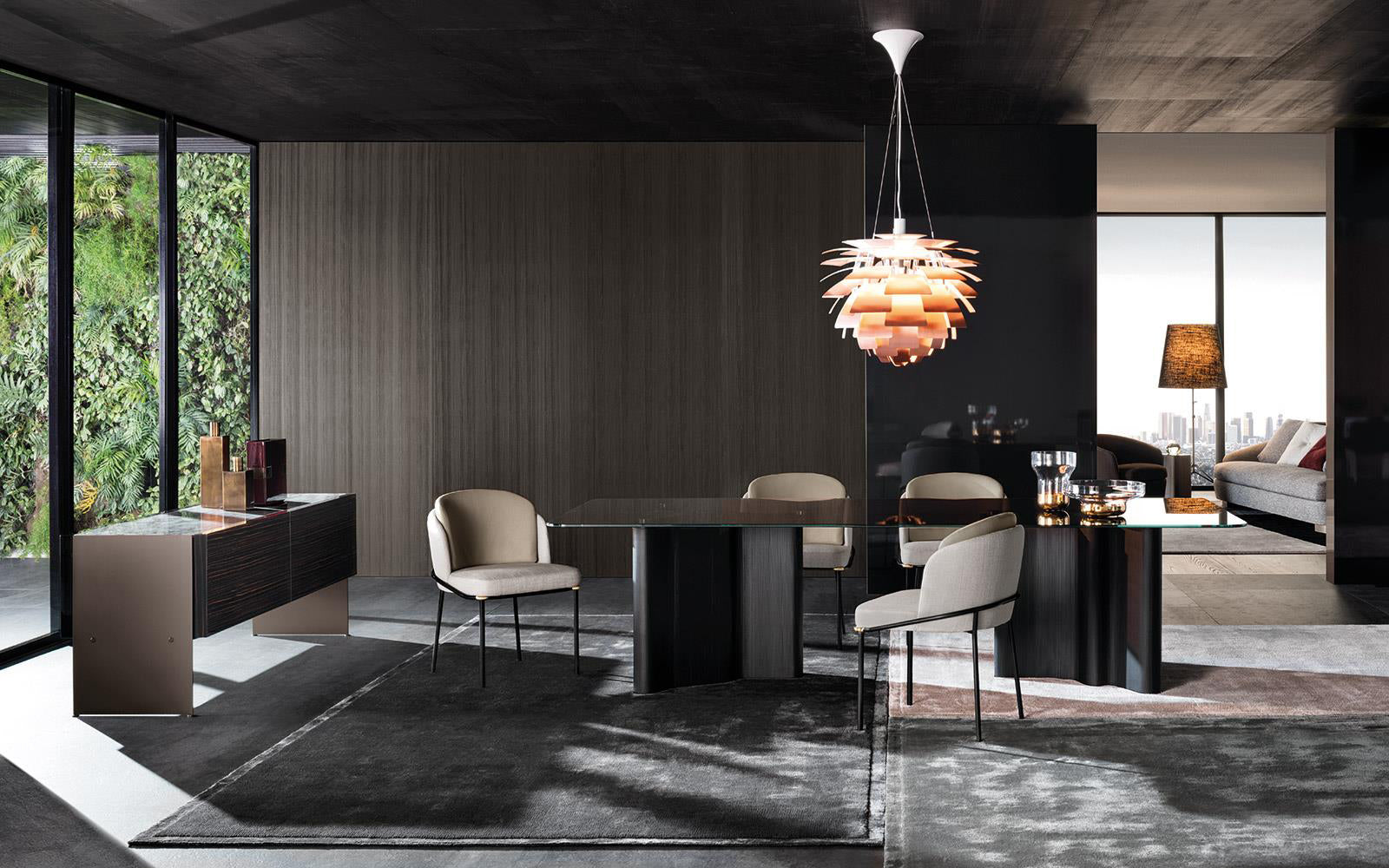 FIL NOIR DINING CHAIR