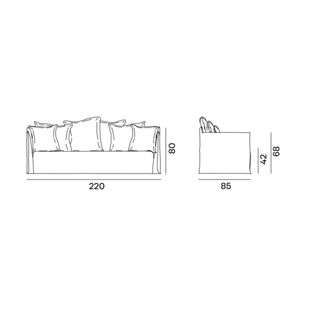 GHOST 12 SOFA