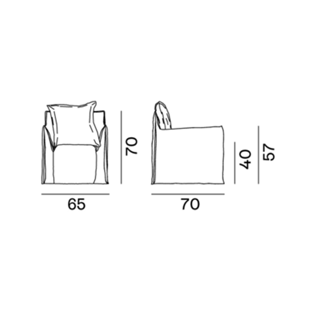 GHOST ARMCHAIR OUT 05