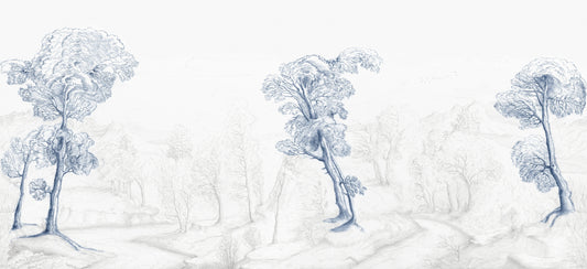 WALLPAPER WET INNER FOREST