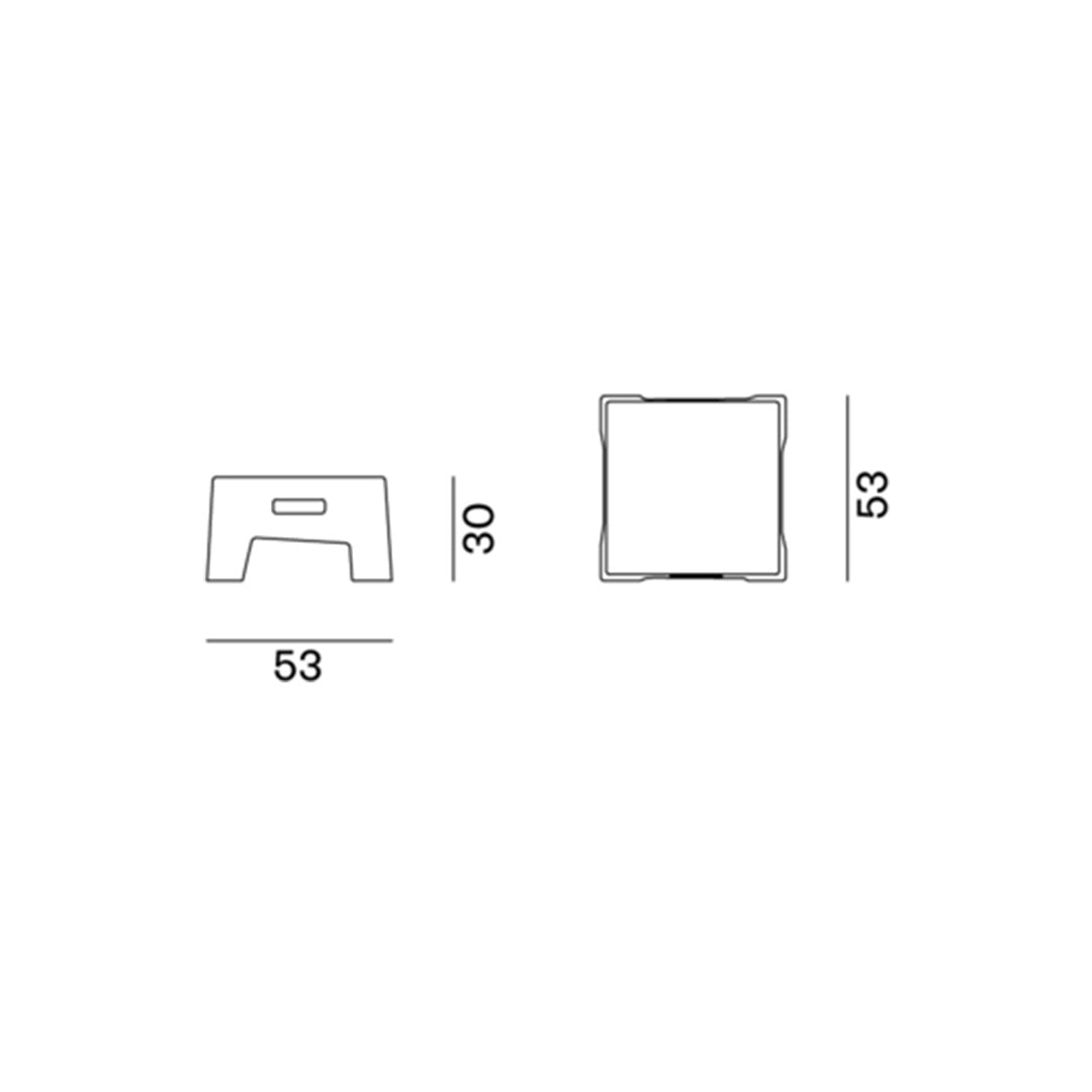 INOUT 45 SIDE TABLE