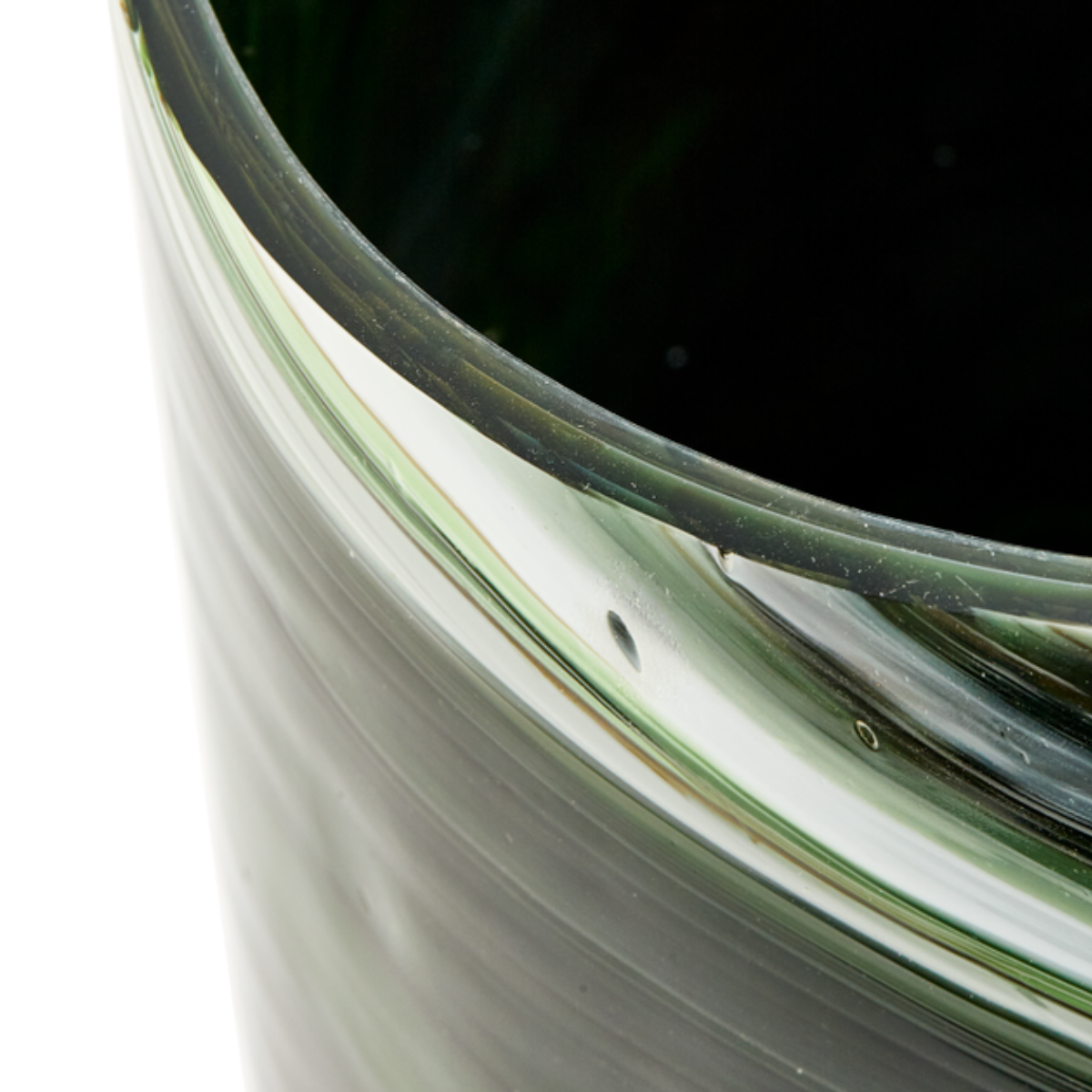 MARBLED GLASS VASE M