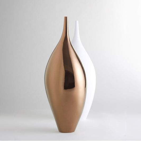 SOFFIO SHINY CLAY VASES